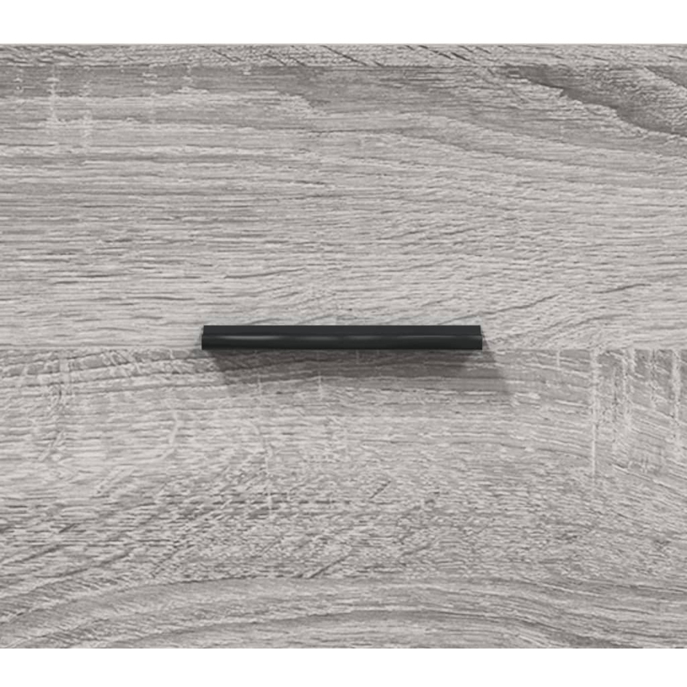 vidaXL 2 Door 2 Drawer Grey Sonoma Sideboard Image 9