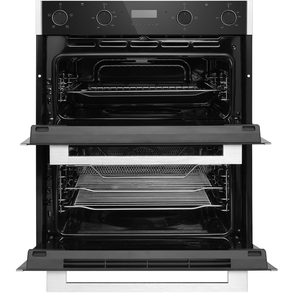 Russell Hobbs RH72DEO1003BS Black and Stainless Steel 72cm Built-In High Electric Double Oven Image 3