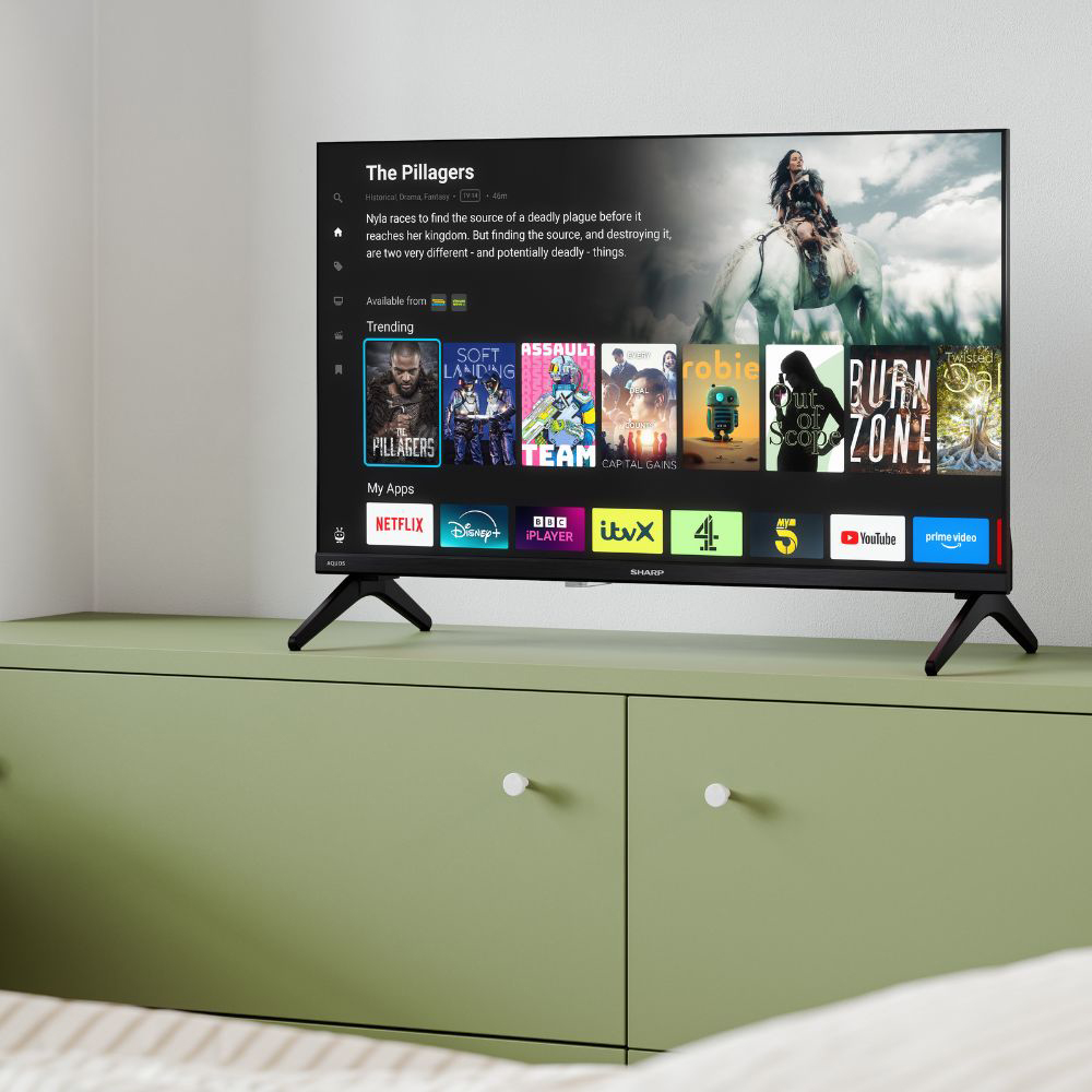 SHARP 24HE2245KB HD TiVo Smart TV 24 inch Image 2