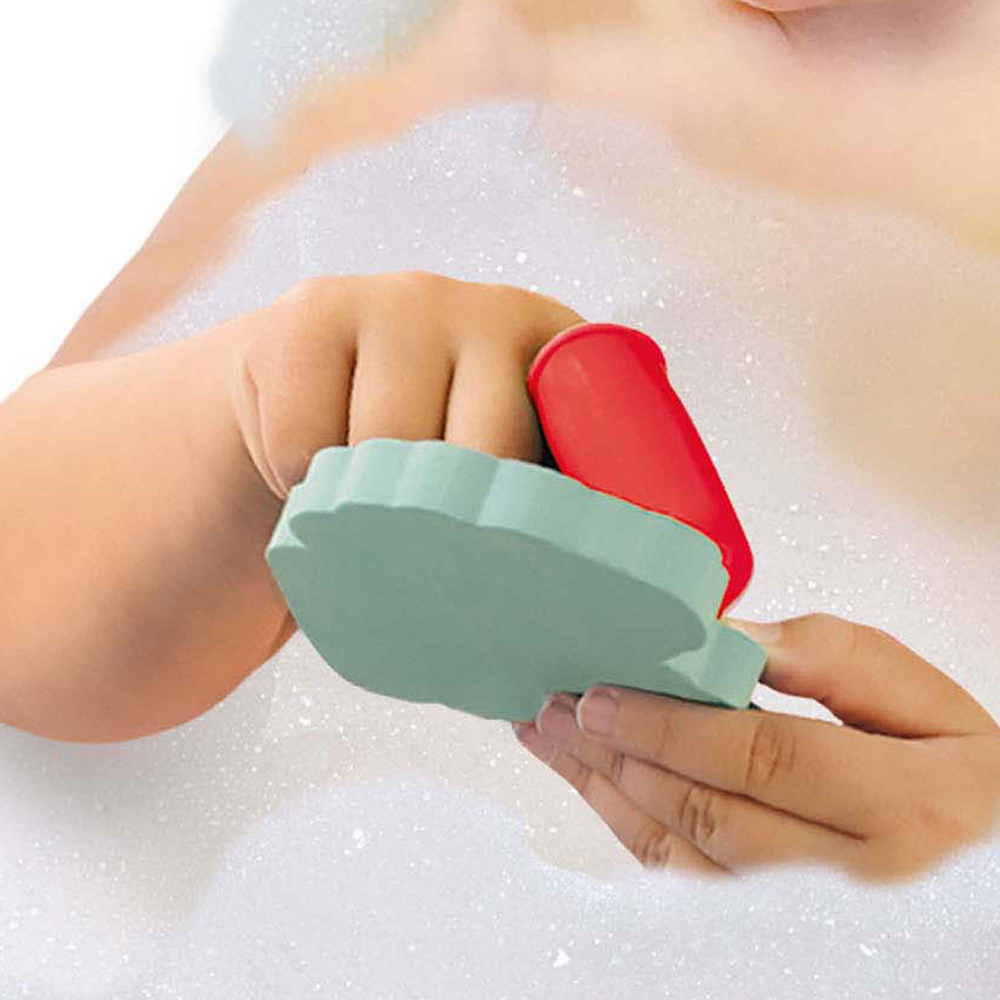SES Creative Tiny Talents Foam Car Set with Brush Image 3