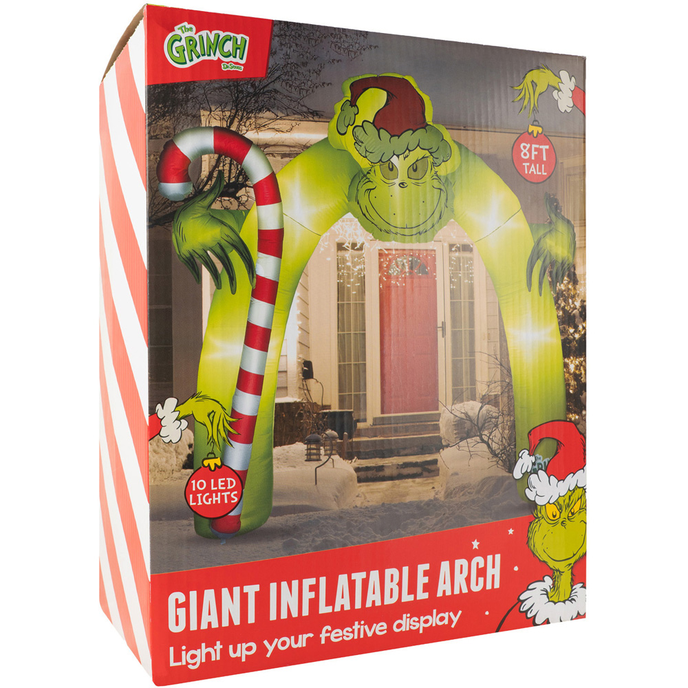 Grinch Inflatable Arch Green Image 3