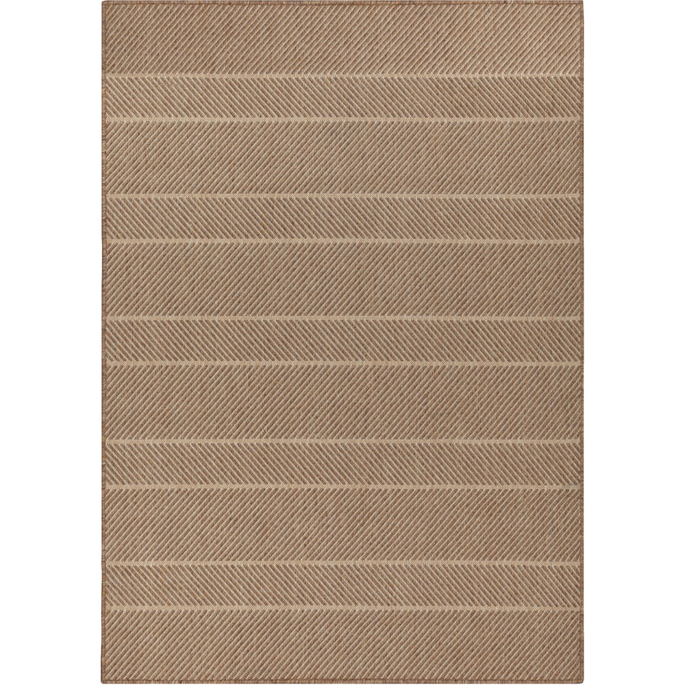 Yard Pentle Natural Jute Effect Indoor and Outdoor Rug 140 x 140cm Image 1