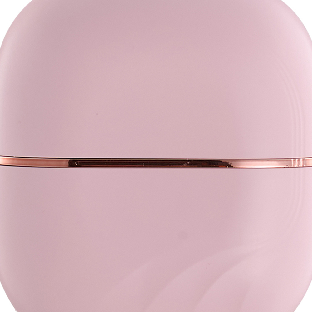 Living and Home Pink Mini Cordless Rechargeable Hair Straightener Brush 25W Image 4