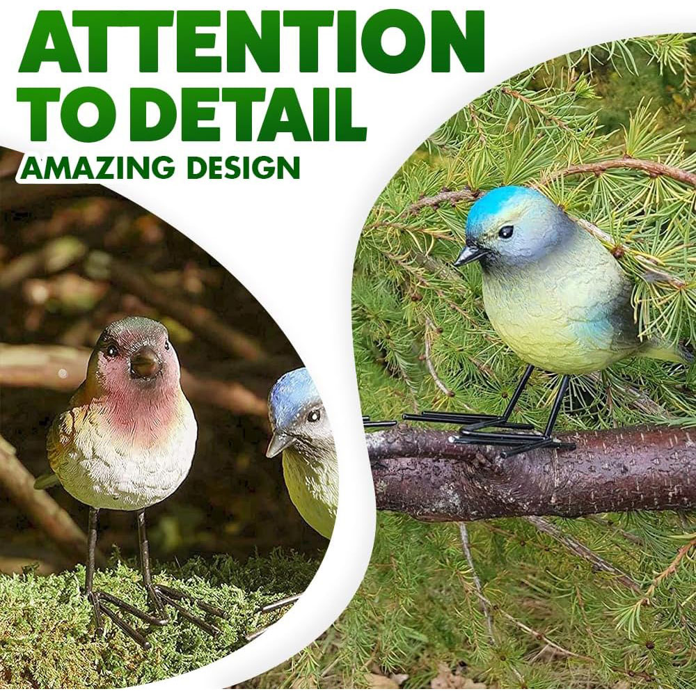 Marco Paul 3 Piece Bird Garden Ornament Image 4