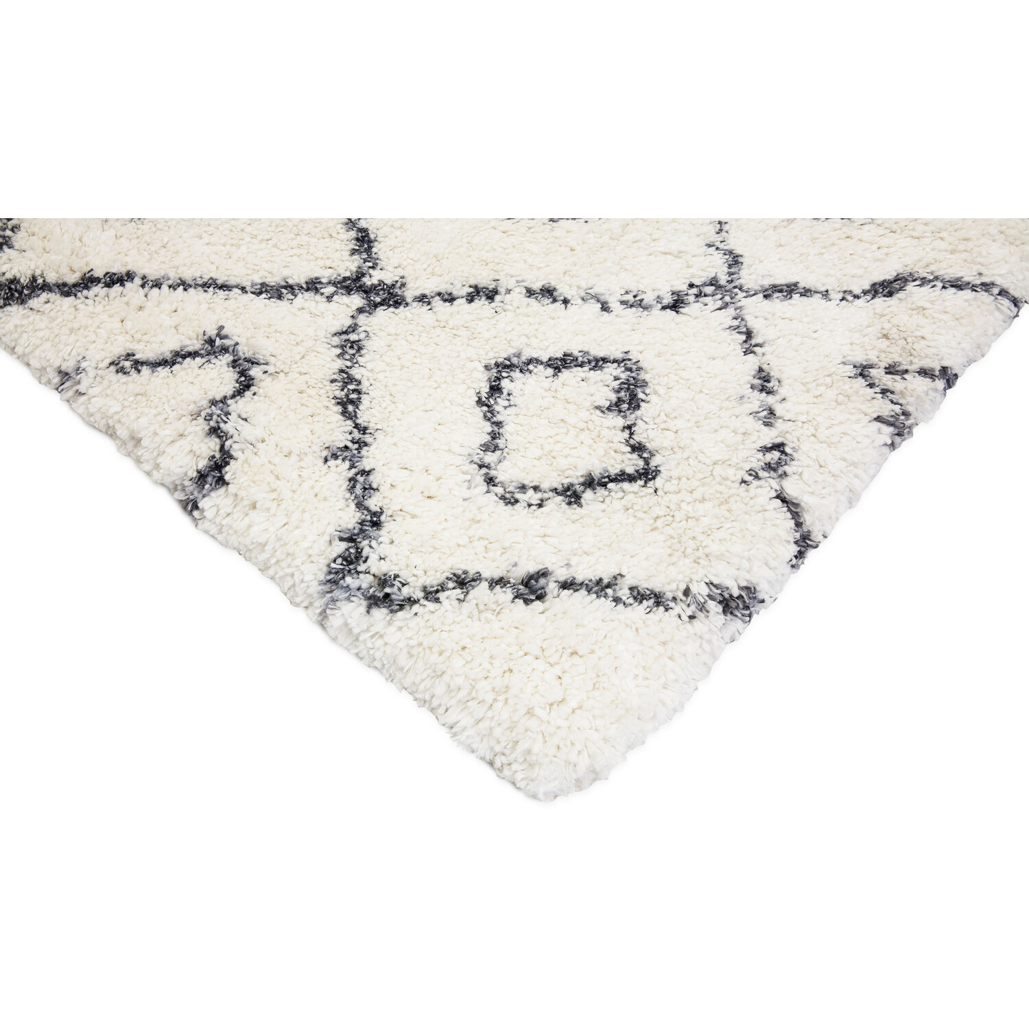 Alto Rhombus Rug - Cream / Small Diamond / 66cm Image 3