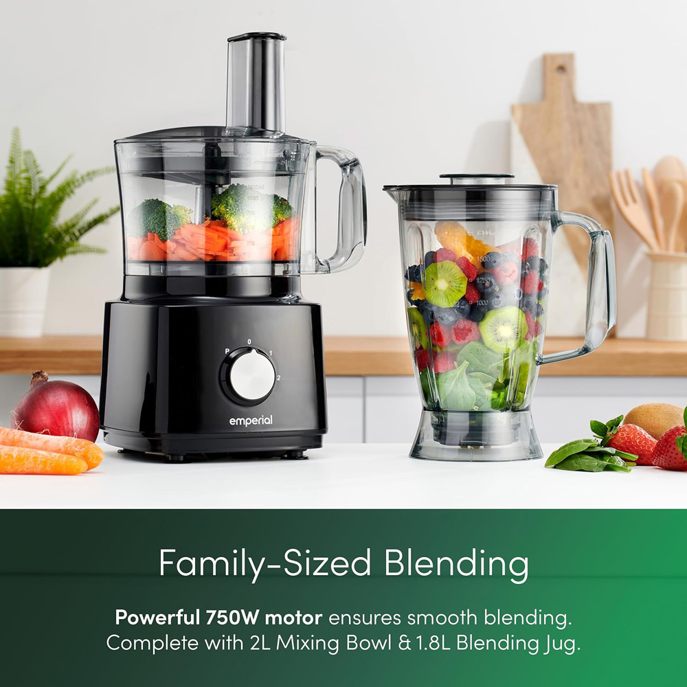 Emperial EM-5186 8 in 1 Multifunctional Food Processor and Blender Image 2