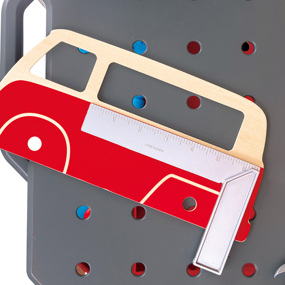 Hape Vehicle Service and Repair Workbench Play Set Image 5