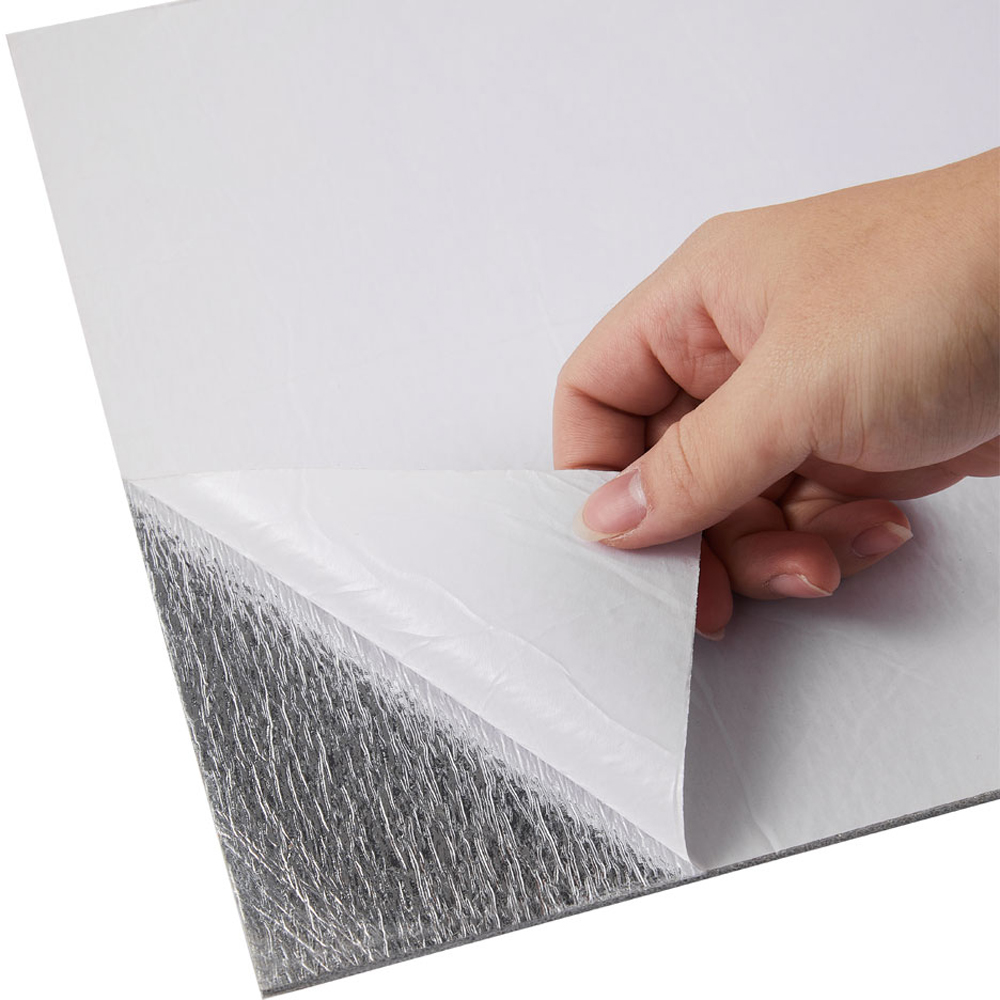 Living and Home Marble Patterned Light Beige PVC Self Adhesive Wall Sticker 10 Pack Image 8