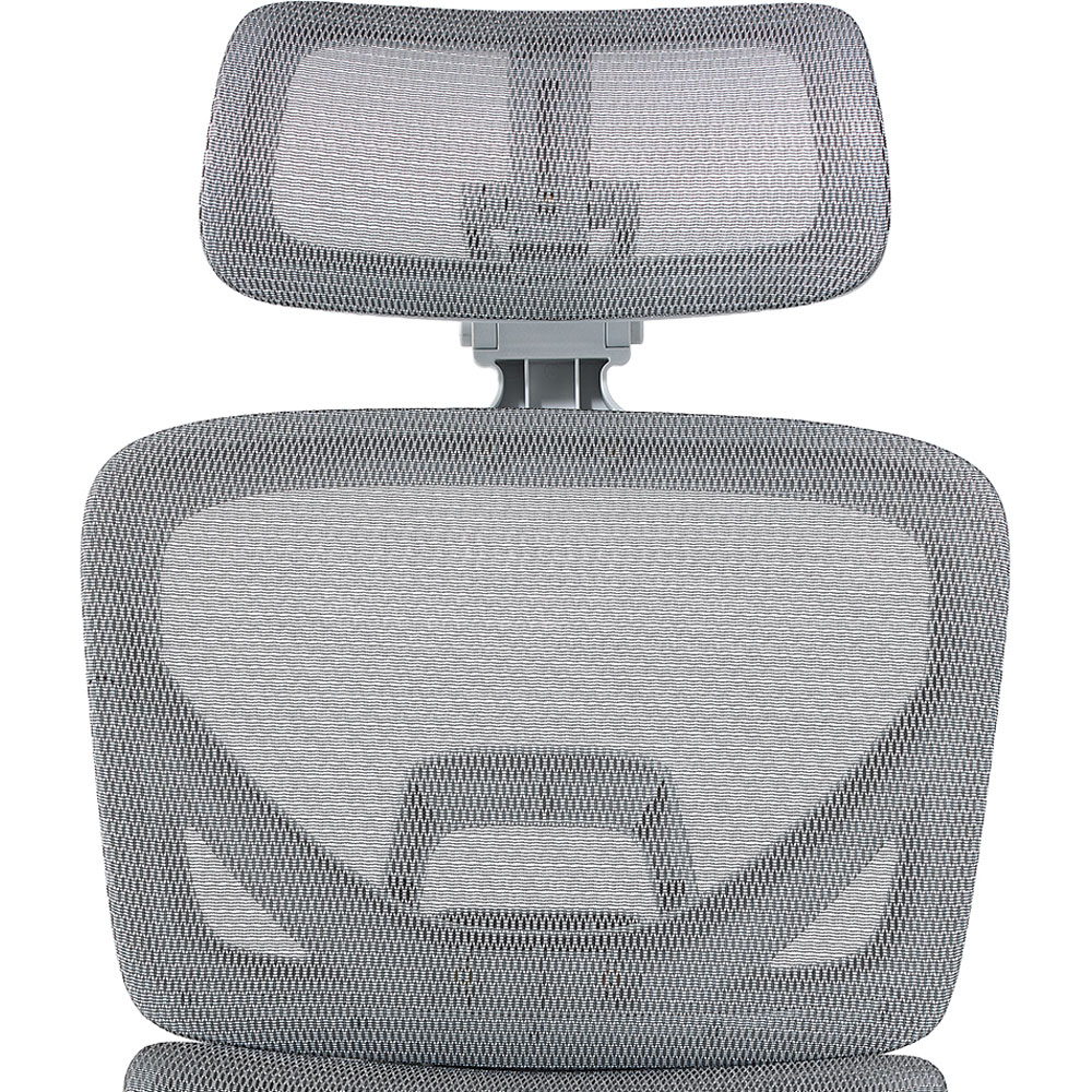 Living and Home Grey Mesh Swivel and Adjustable Office Chair Image 6