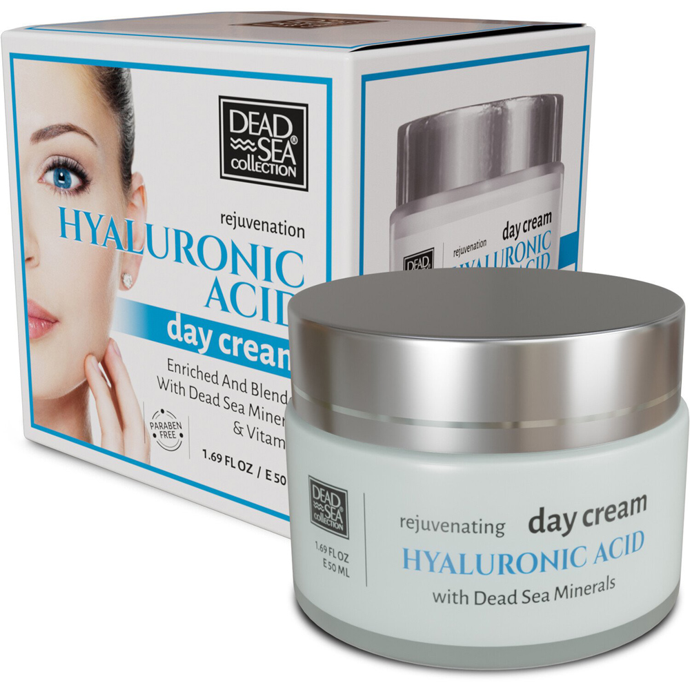 Dead Sea Collection Hyaluronic Acid Rejuvenation Day Cream - White Image 2