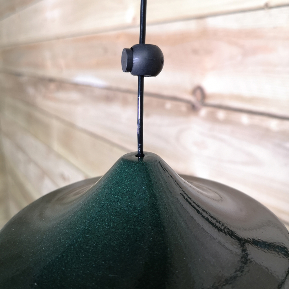 Tom Chambers Green Oriental Hanging Wild Bird Suet Pellet Feeder Image 5