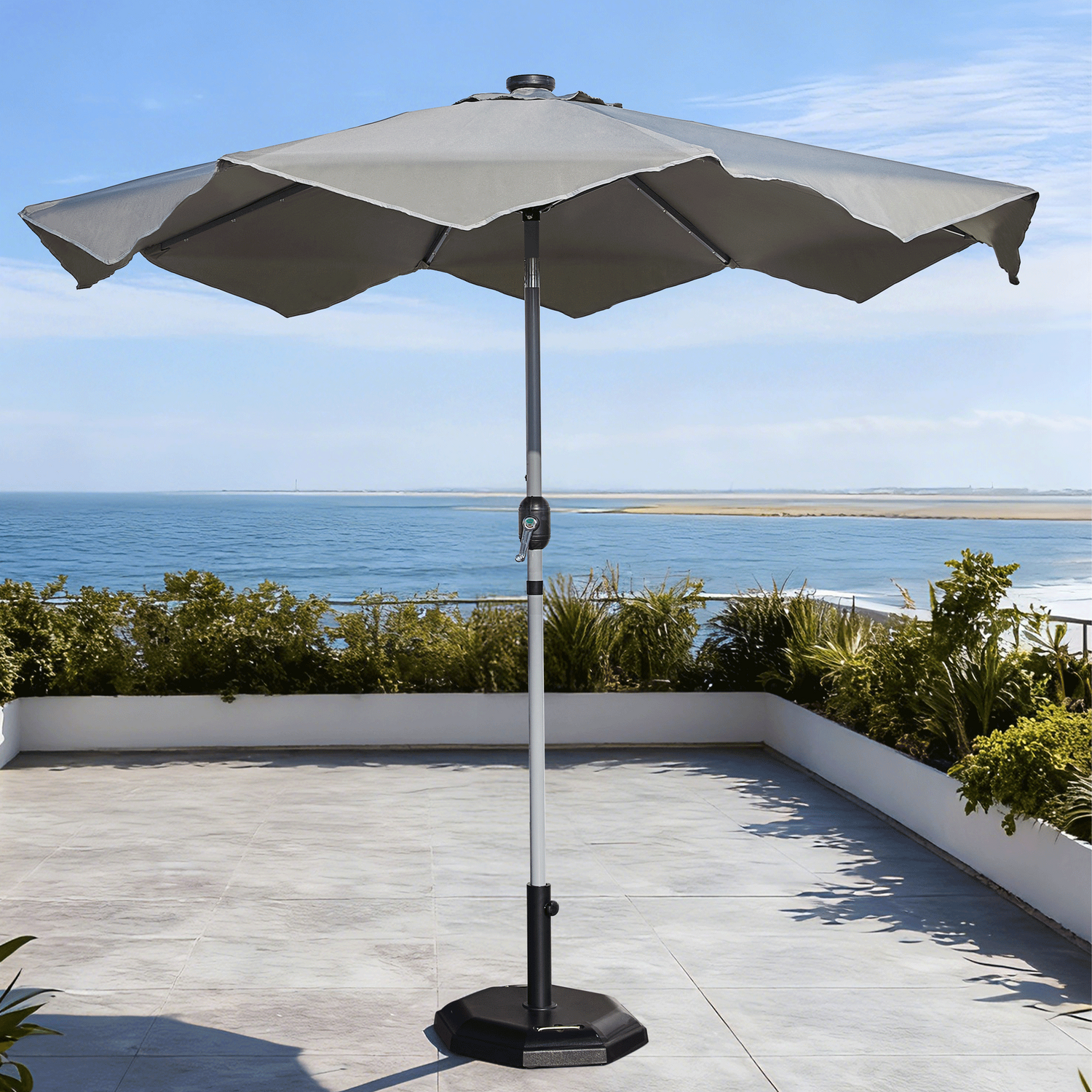 Venice Parasol Grey Image 7