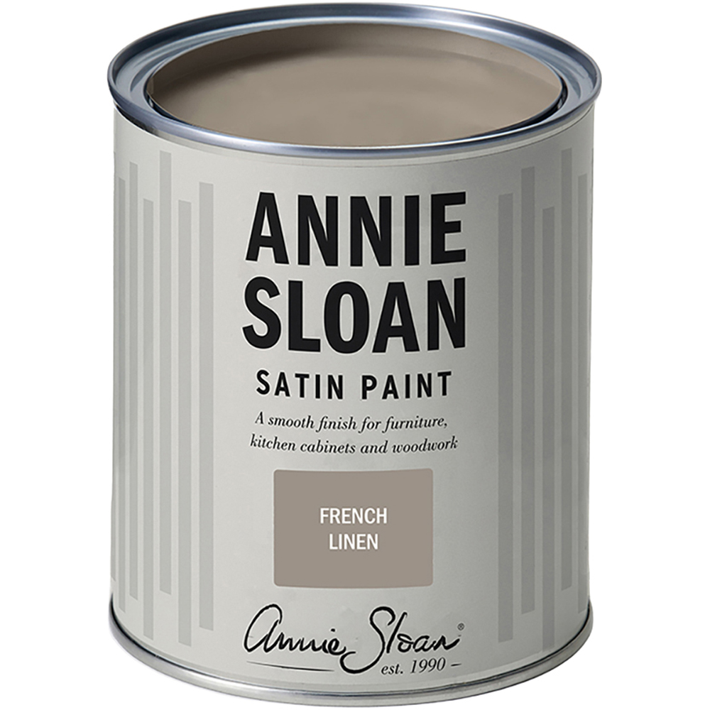 Annie Sloan French Linen Wood and Metal Satin Paint 750ml Image 2