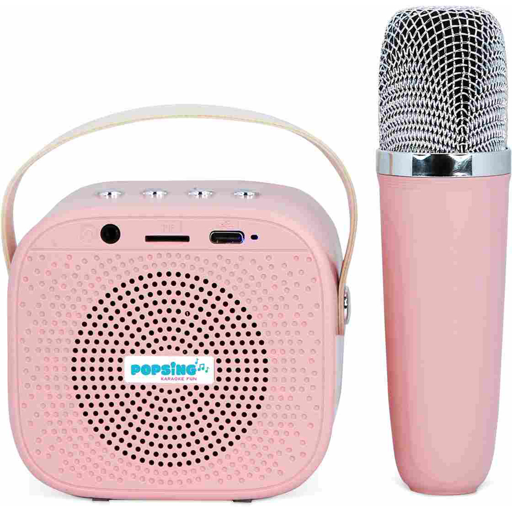 OTL Hello Kitty PopSing LED Light-Up Wireless Karaoke Speaker and Microphone Image 7