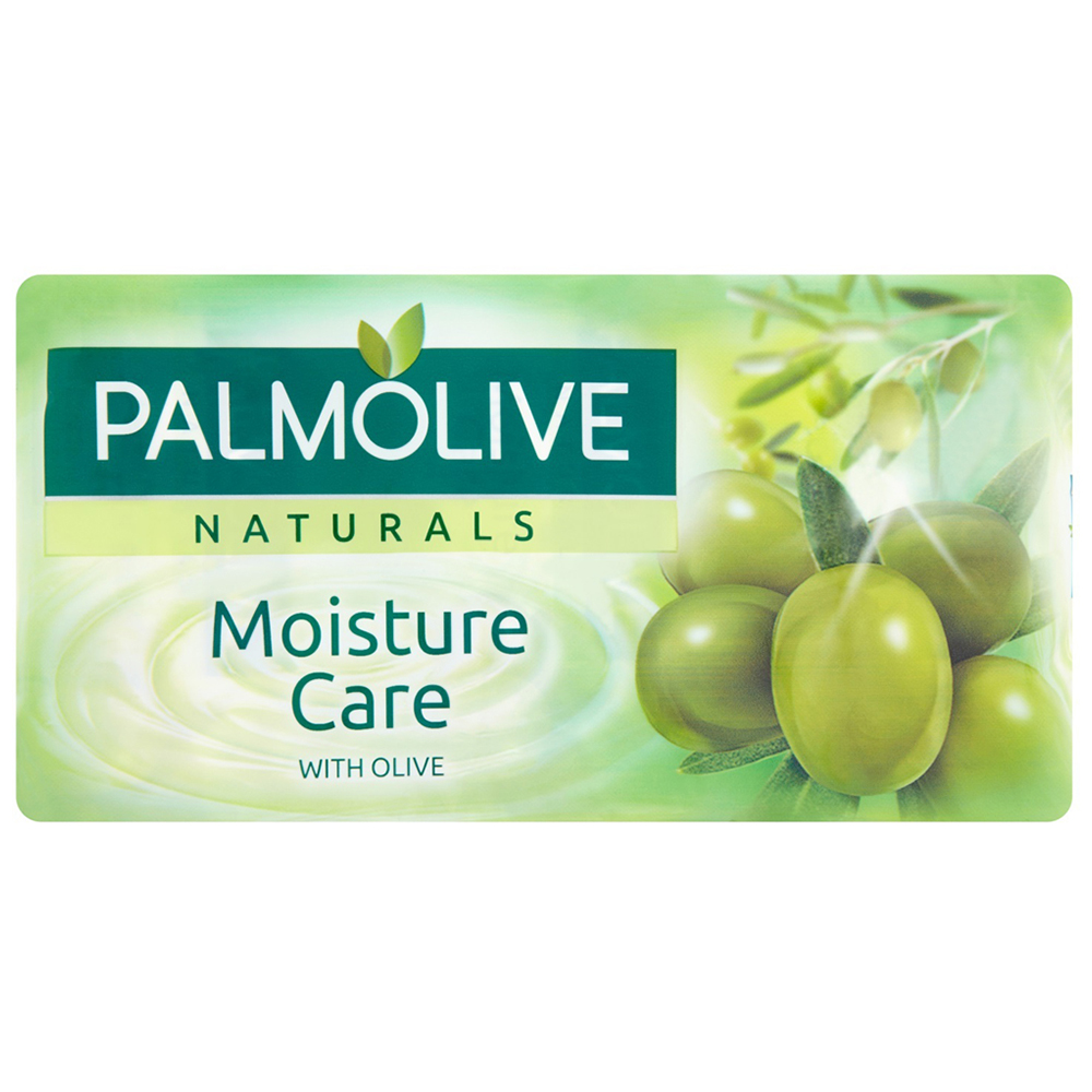 Palmolive Naturals Moisture Care Olive Bar Soap 3 Pack Image 1