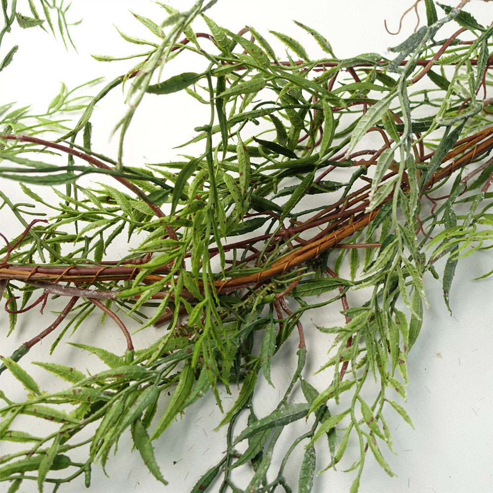 Leaf Trailing Willow Artificial Garland 200cm Image 3