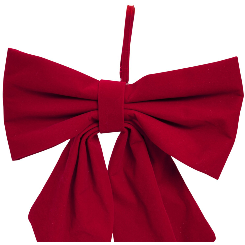 Festive Bow Decoration Red Image 2