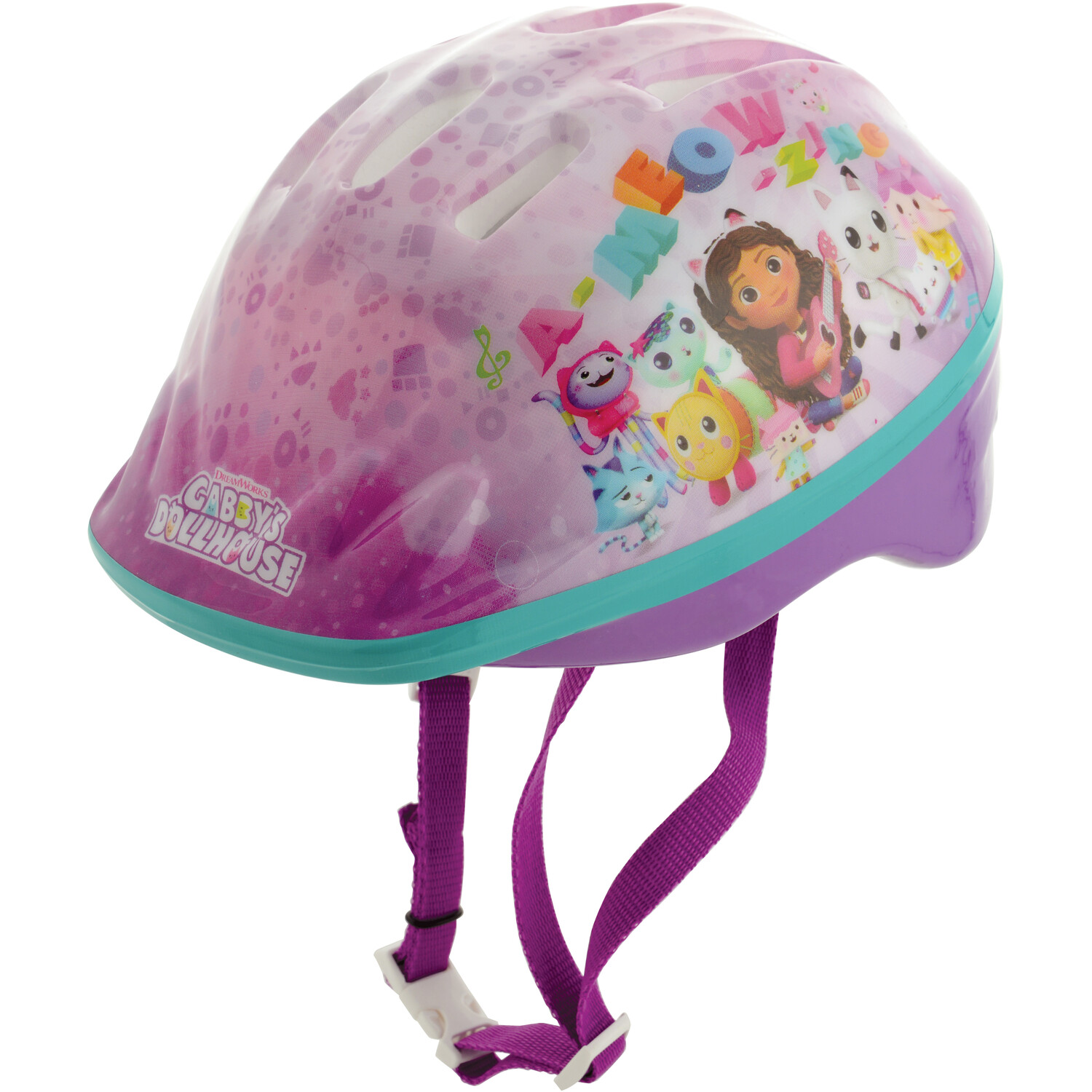 Gabby's Dollhouse Purple Safety Helmet Image 1