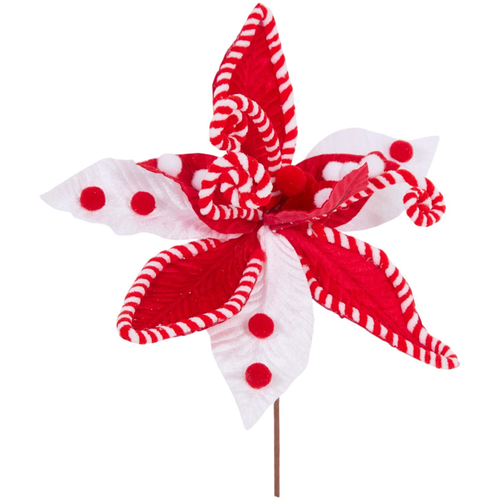 Peppermint Flower Pick Image 3