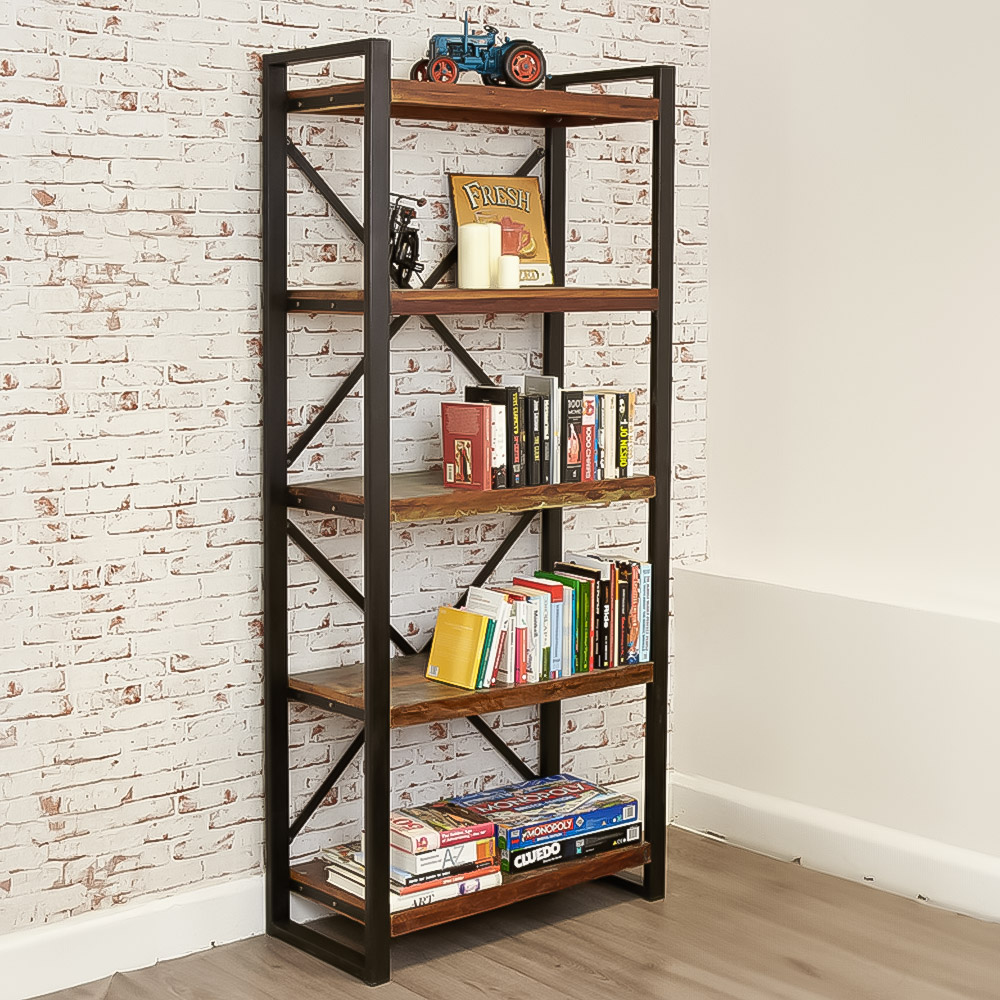 Baumhaus Urban Chic 5 Shelf Bookcase Image 1