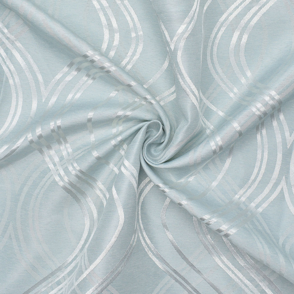 Intimates Clarissa Duck Egg Ringtop Curtains 228 x 228cm Image 3