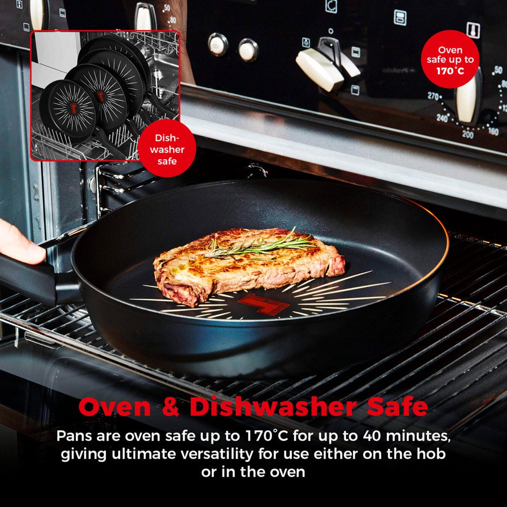 Tower Smart Start 24cm Black Forged Aluminium Non-Stick Frying Pan Image 8