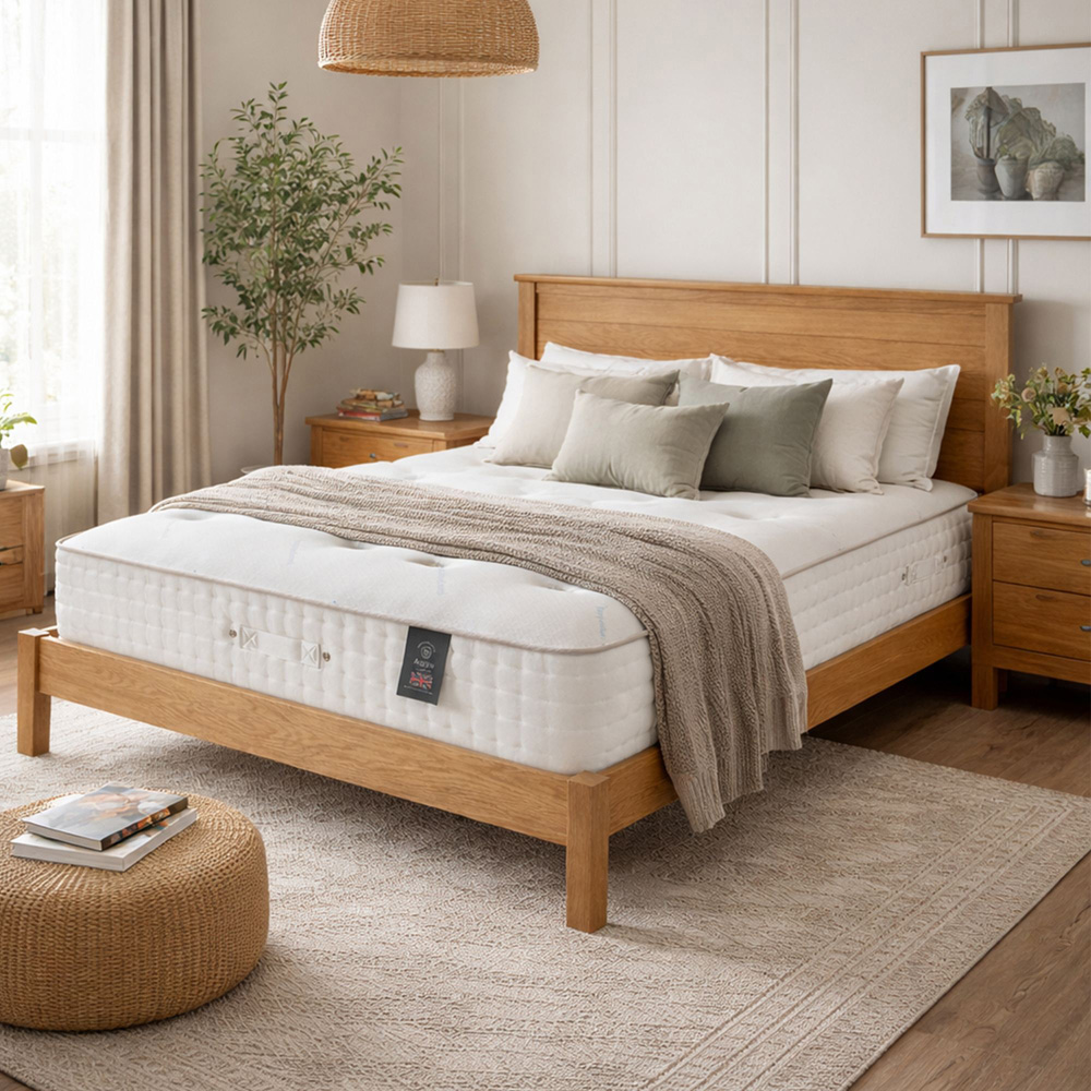 Aspire ArcticWool Double Dual-Sided Medium Firm Pocket Spring Mattress Image 2