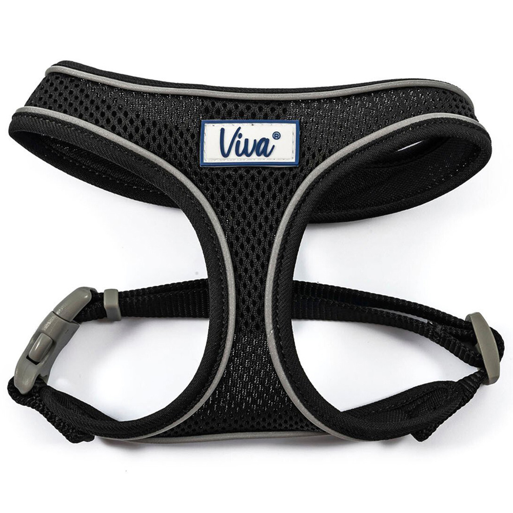 Comfort Mesh Dog Harness - Black / Small Image 1