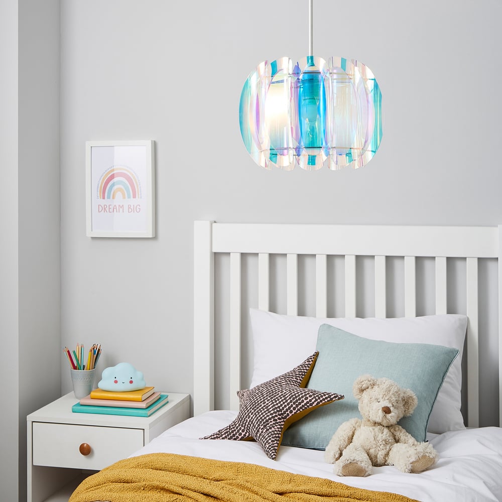 Glow Easyfit Disco Iridescent Pendant Shade Image 2