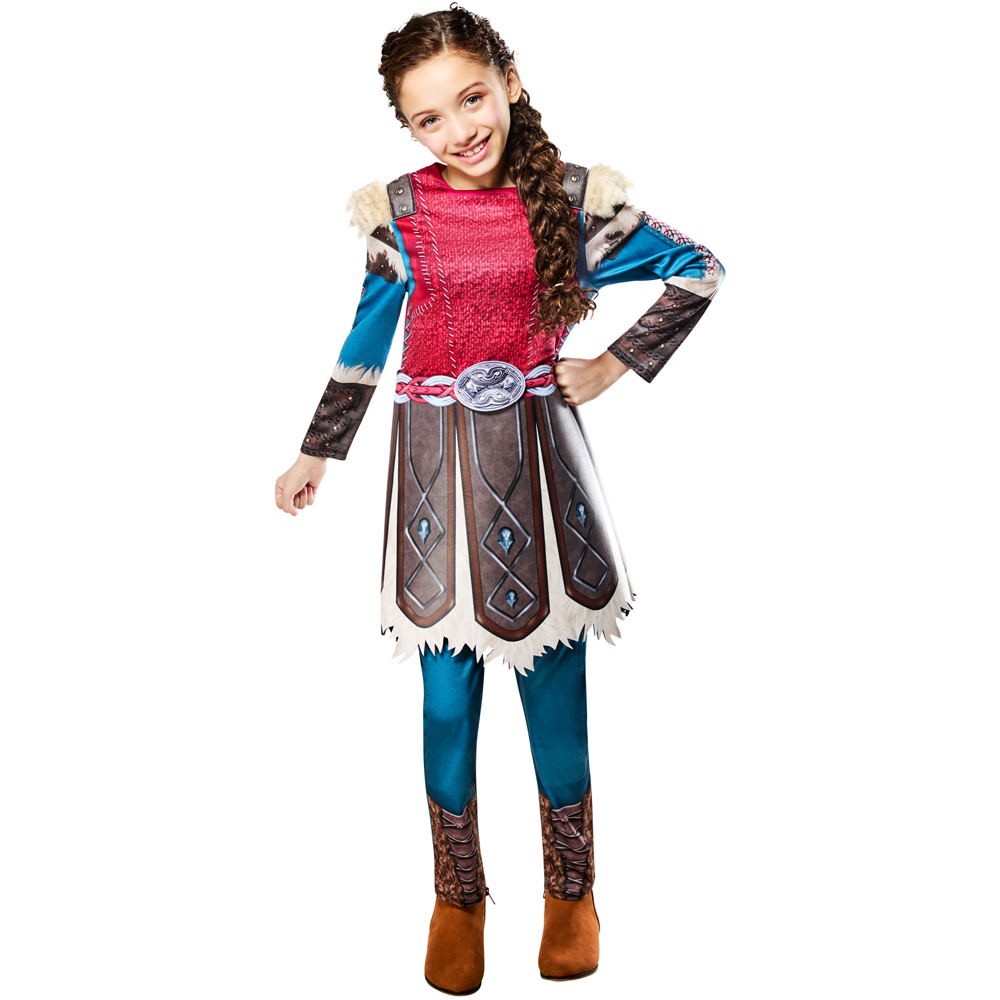How to Train Your Dragon Astrid Battlesuit Costume Age 5 to 6 Years Image 6