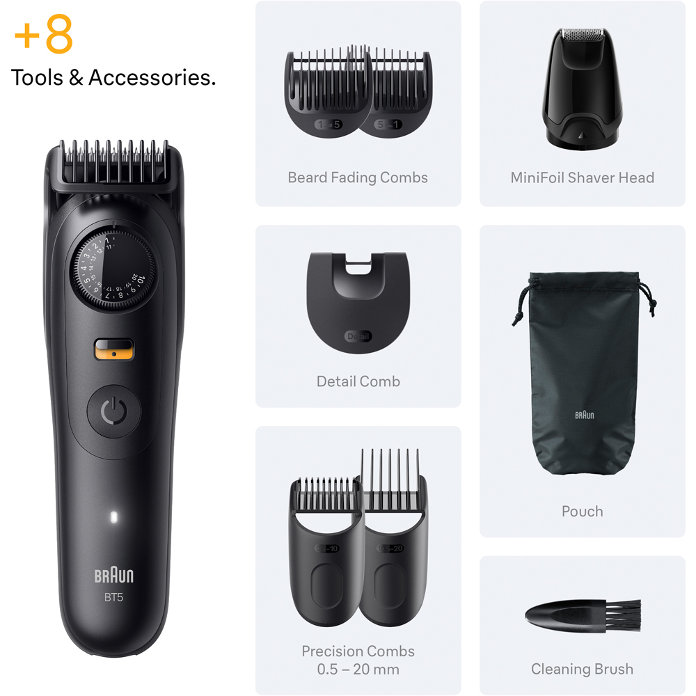 Braun Series 5 Plus 8 BT5560 Beard Trimmer Image 3