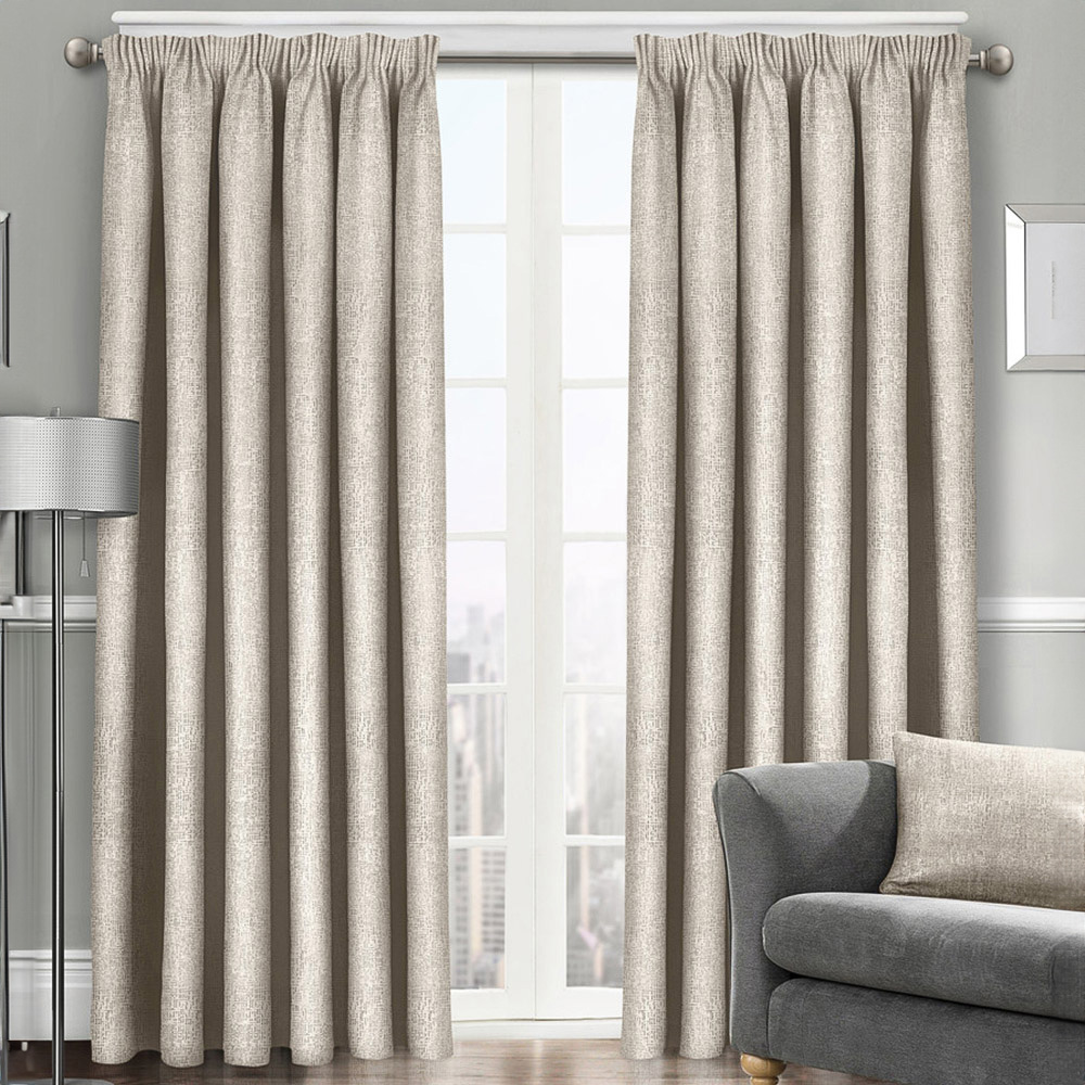Velosso Westwood Cream Curtains 168 x 137cm Image 1