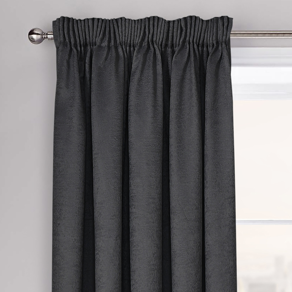 Velosso Westwood Black Curtains 117 x 189cm Image 2