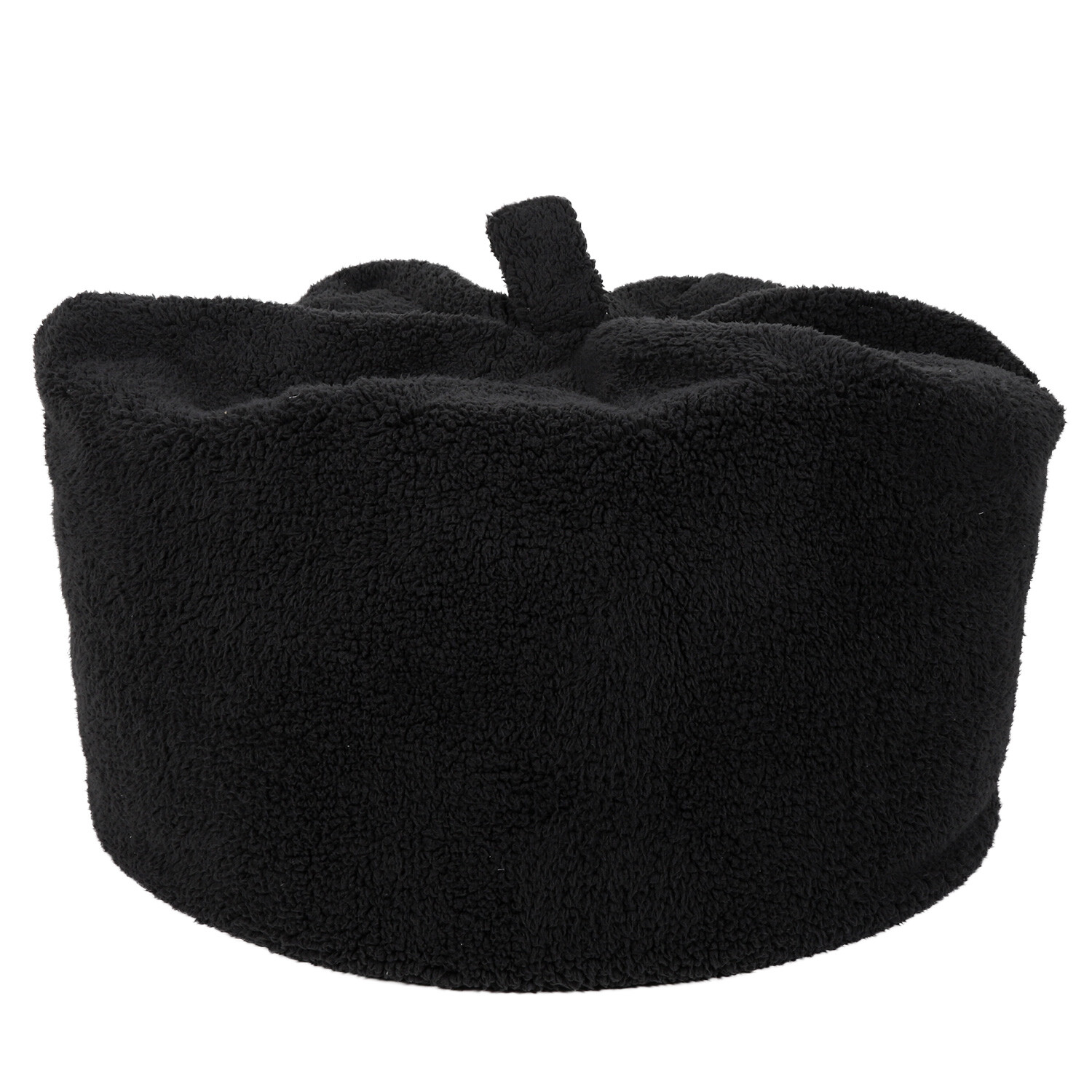 Divante Black Teddy Fleece Bean Bag Image 2