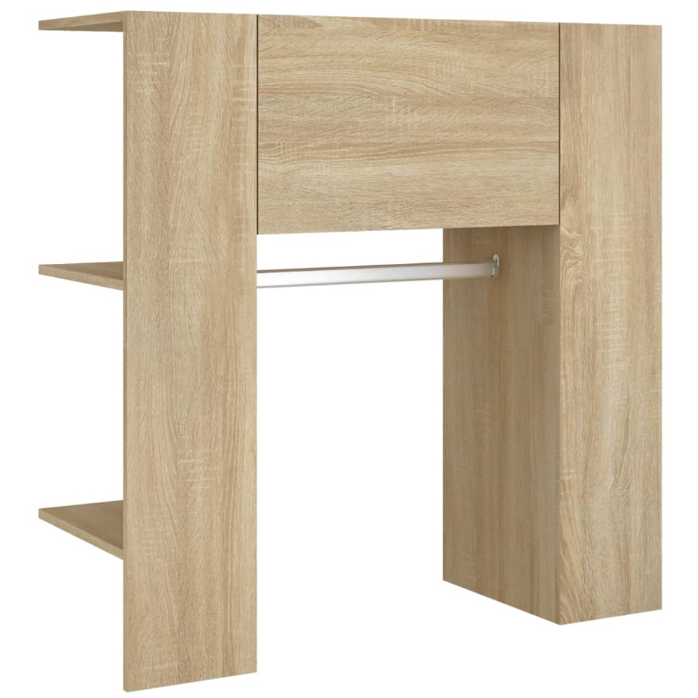 vidaXL Sonoma Oak Hallway Cabinet Set of 2 Image 5