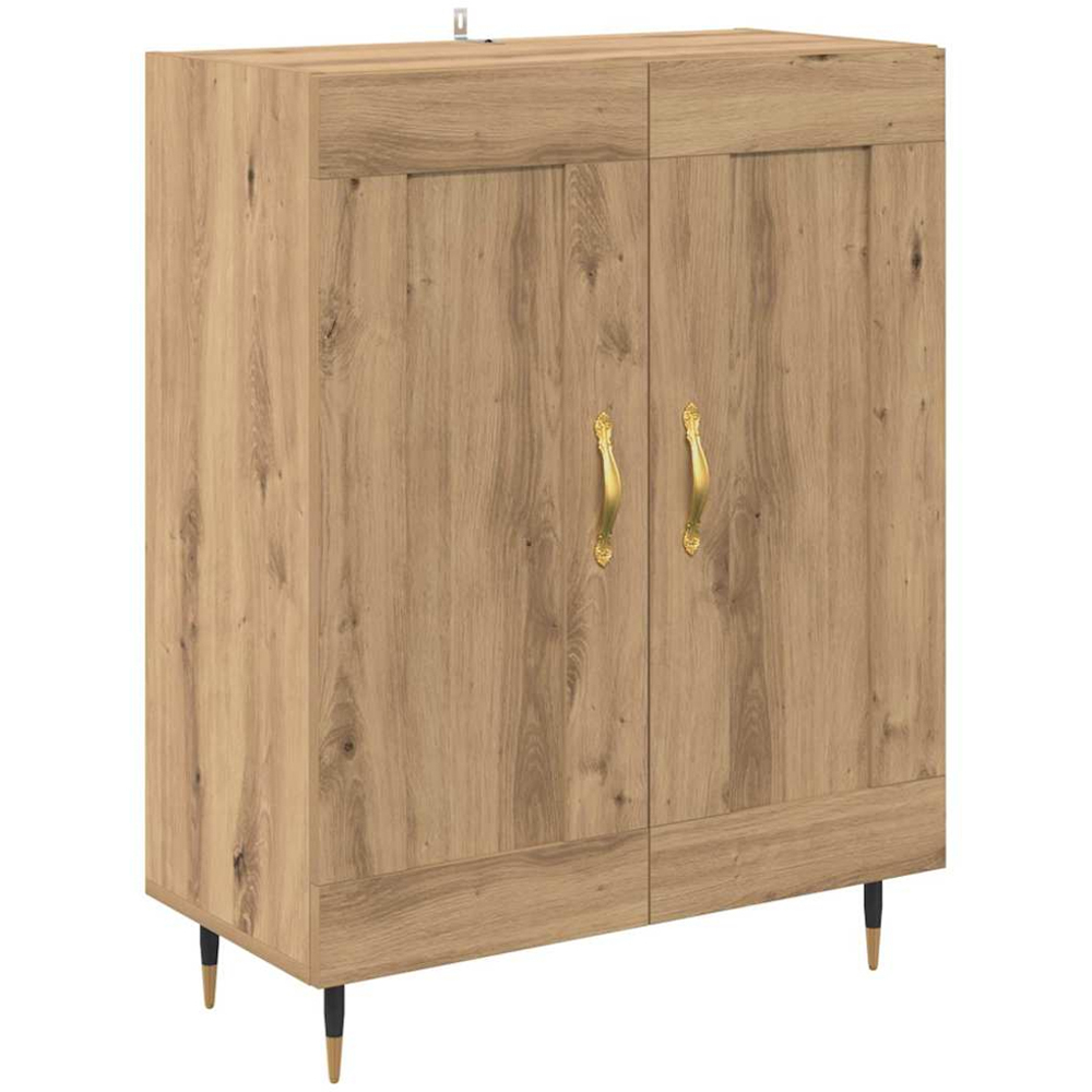 vidaXL 2 Door Artisan Oak Highboard Image 5