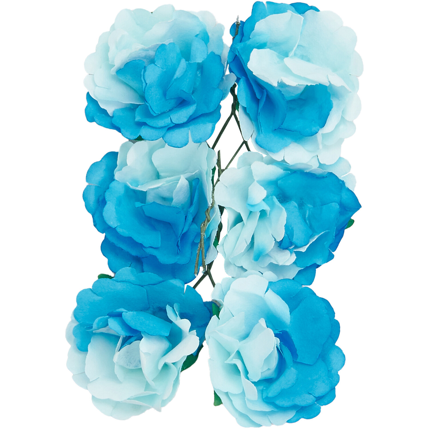 Multicoloured Craft Flowers Image 5