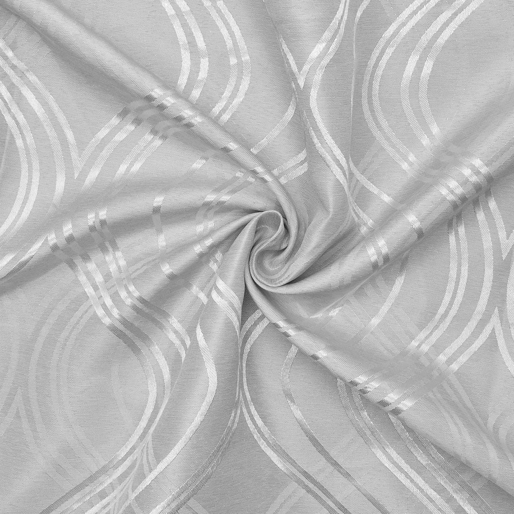 Intimates Clarissa Grey Ringtop Curtains 117 x 183cm Image 3