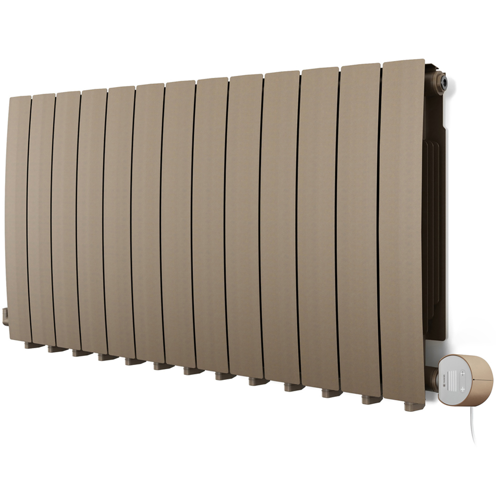 Terma Bergamo Wi-Fi Quartz Mocha Electric Radiator 1500W 590 x 1040mm Image 1