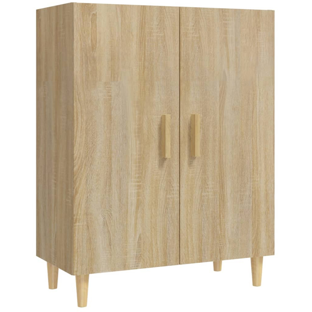 vidaXL 2 Door Sonoma Oak Sideboard Image 2