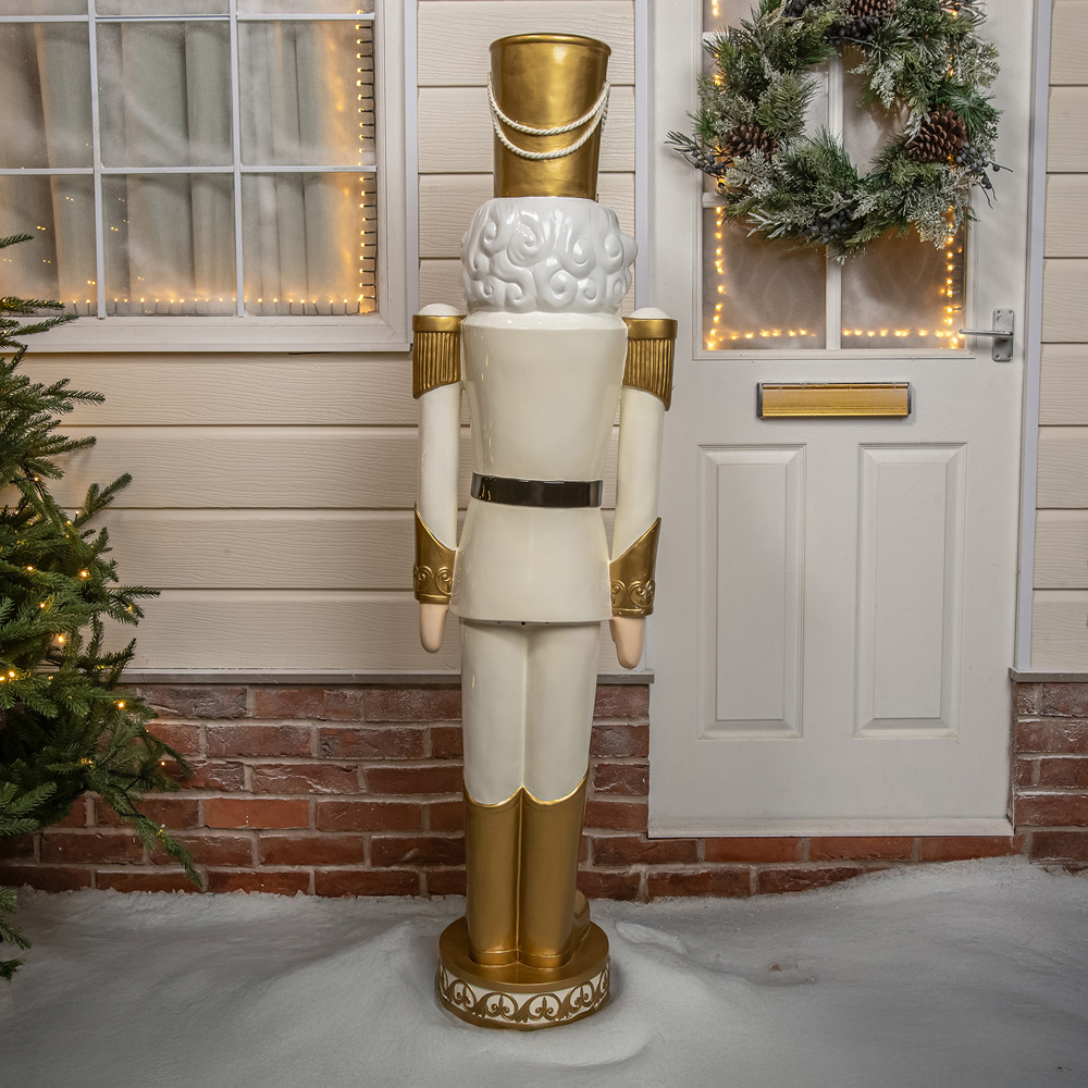 The Christmas Centre Red and Gold LED Lights Traditional Nutcracker Soldier 5.5ft Image 7