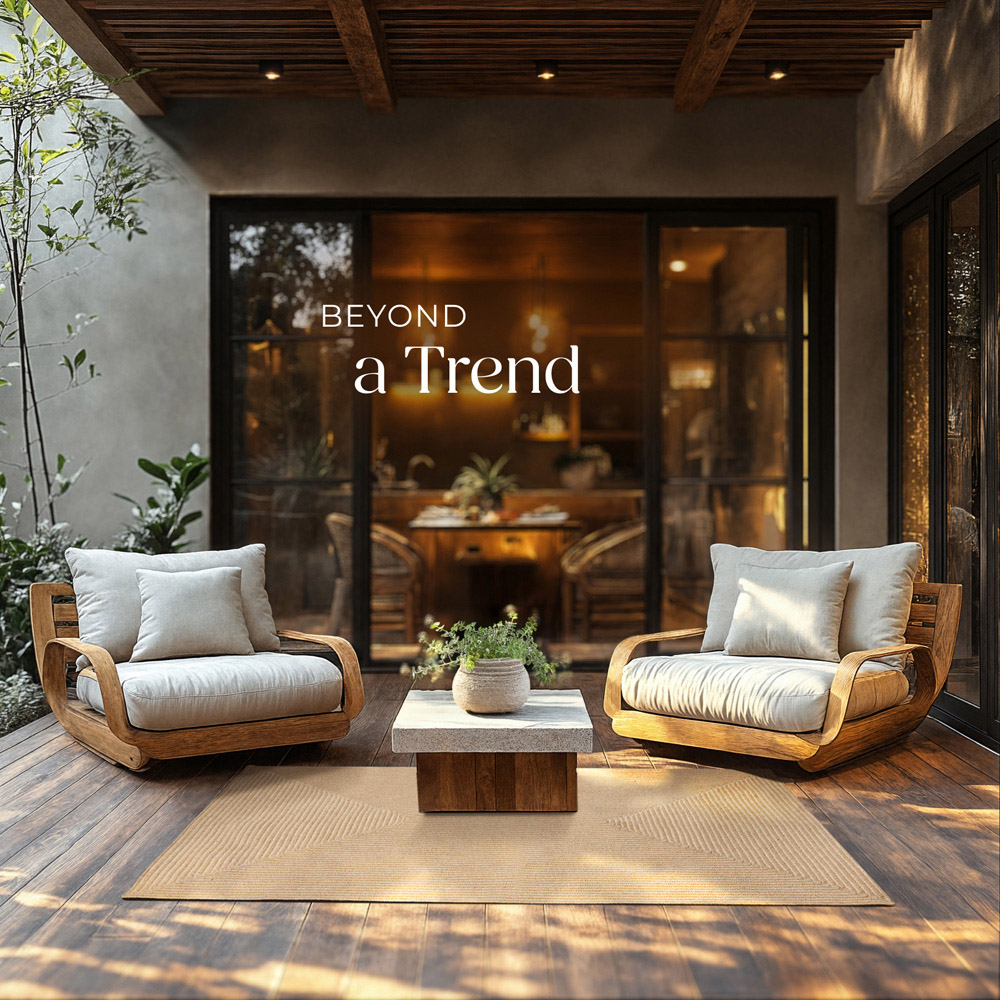 tectake Easy Care Woven Rug 170 x 120 x 0.5cm Image 4