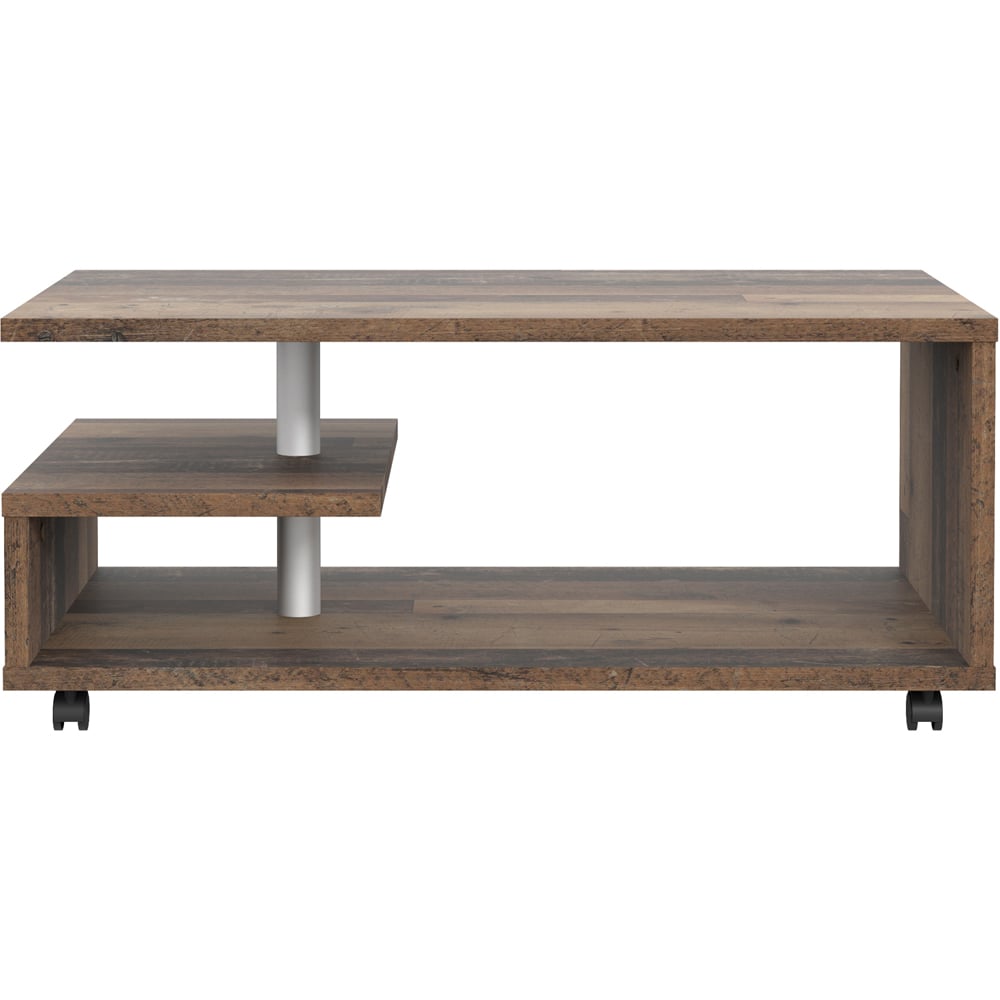 Florence Bailey Old Vintage Wood Coffee Table Image 3