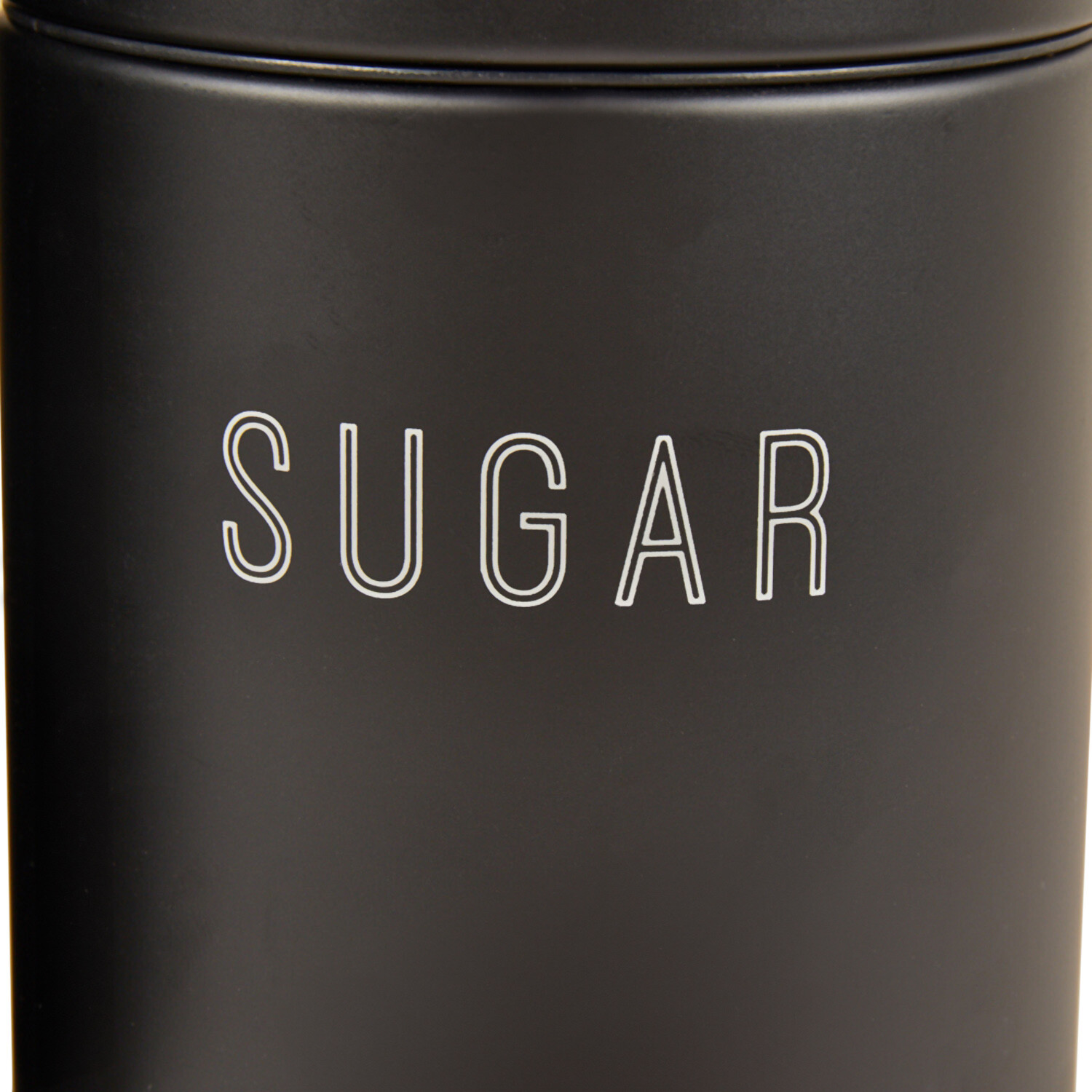 Set of 3 Kitchen Master Stacking Canisters - Black Image 6