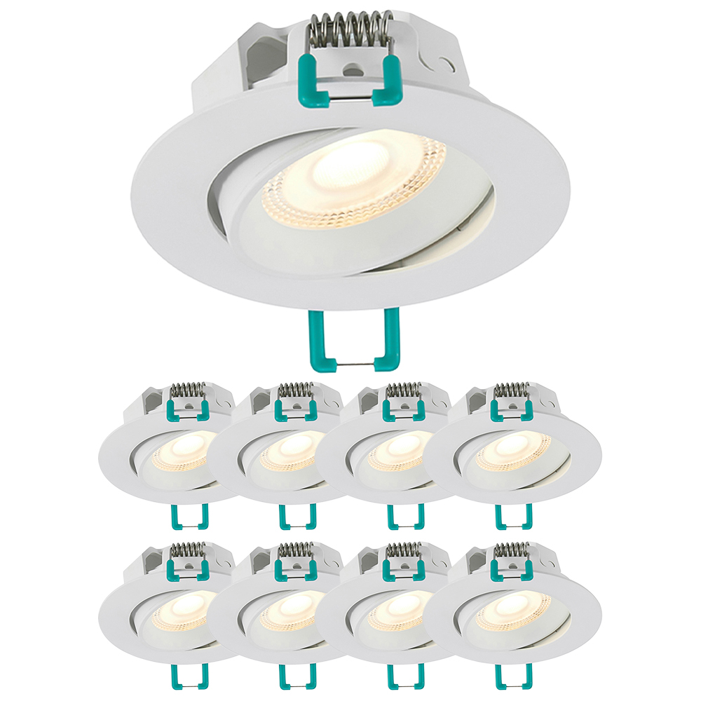 Sylvania 9 Pack SylSpot Neos White 4.8W LED Spotlight Image 1