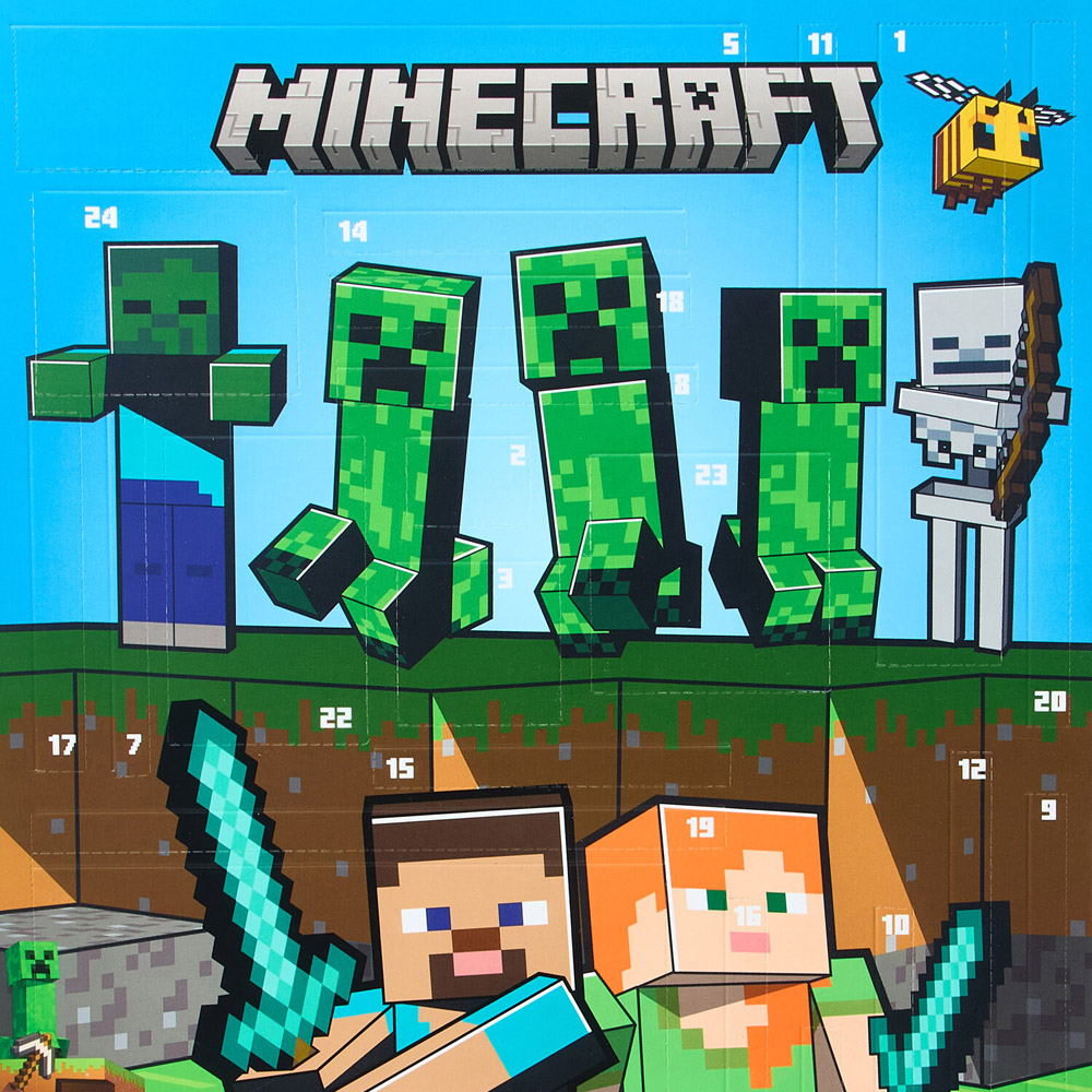 Minecraft Stationery Advent Calendar Image 3