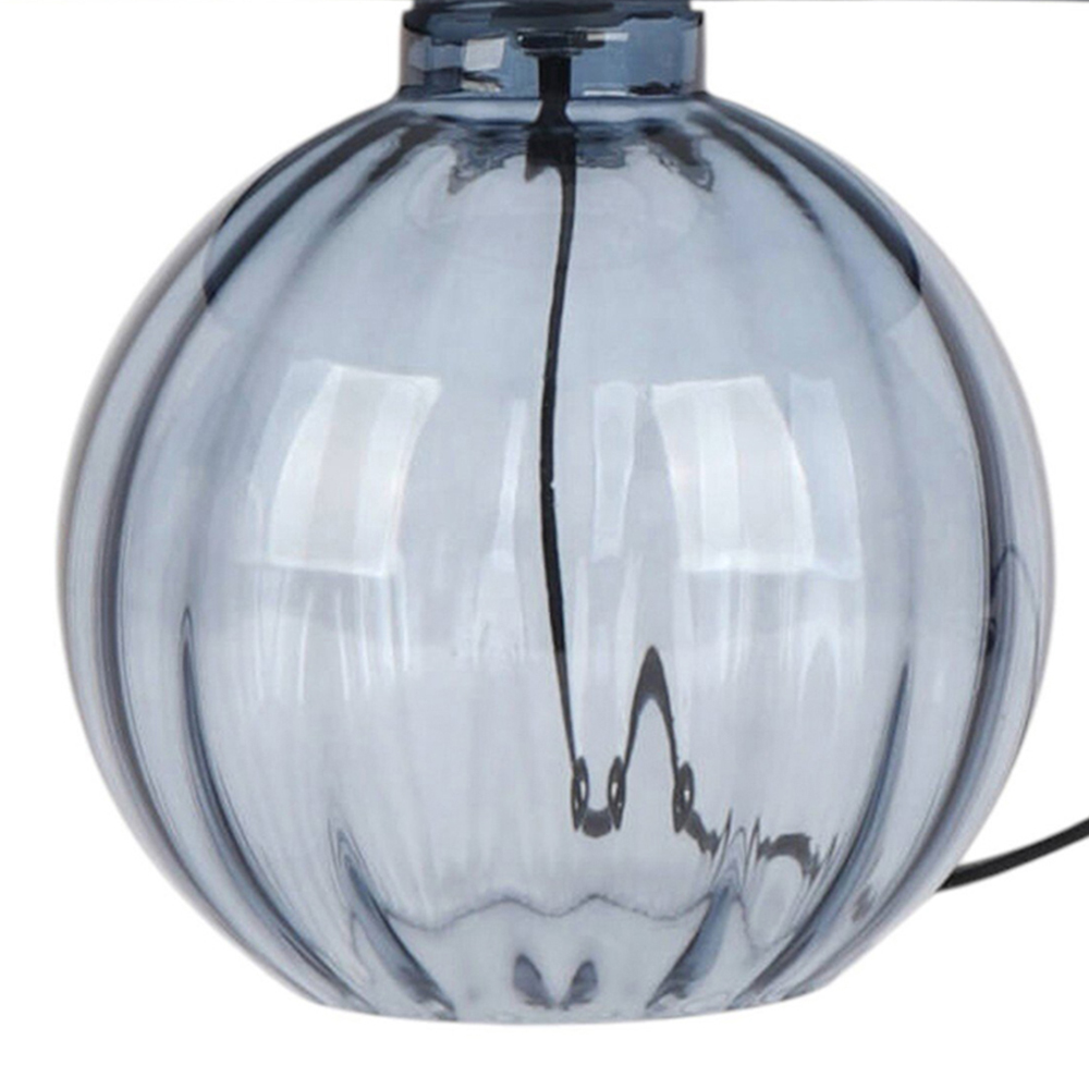Aven Glass Table Lamp Blue Image 3