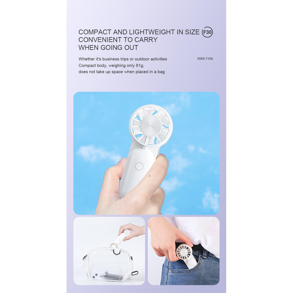 Avilo Compact Portable Mini Fan Image 8