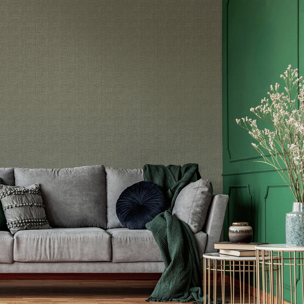 Boutique Breeze Texture Sage Wallpaper Image 3