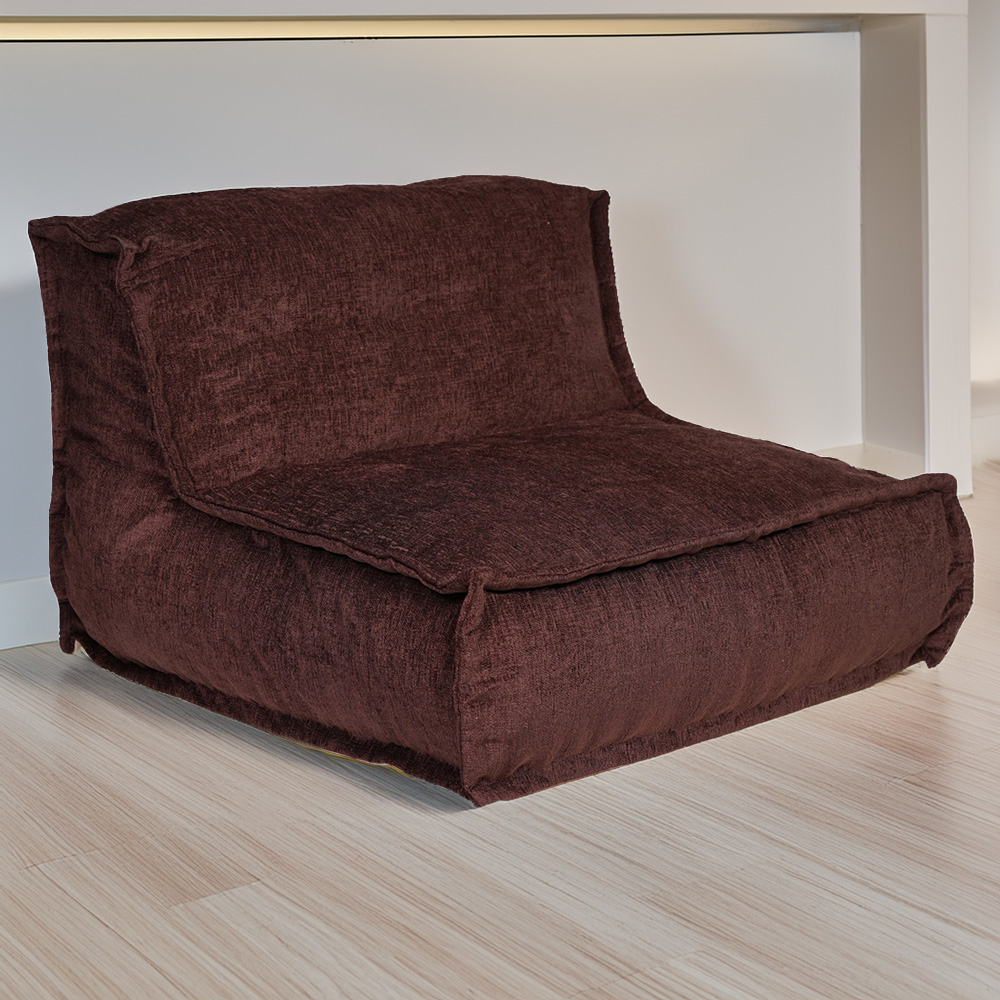 Kaikoo Chocolate Hand Quilt Lounger Image 1